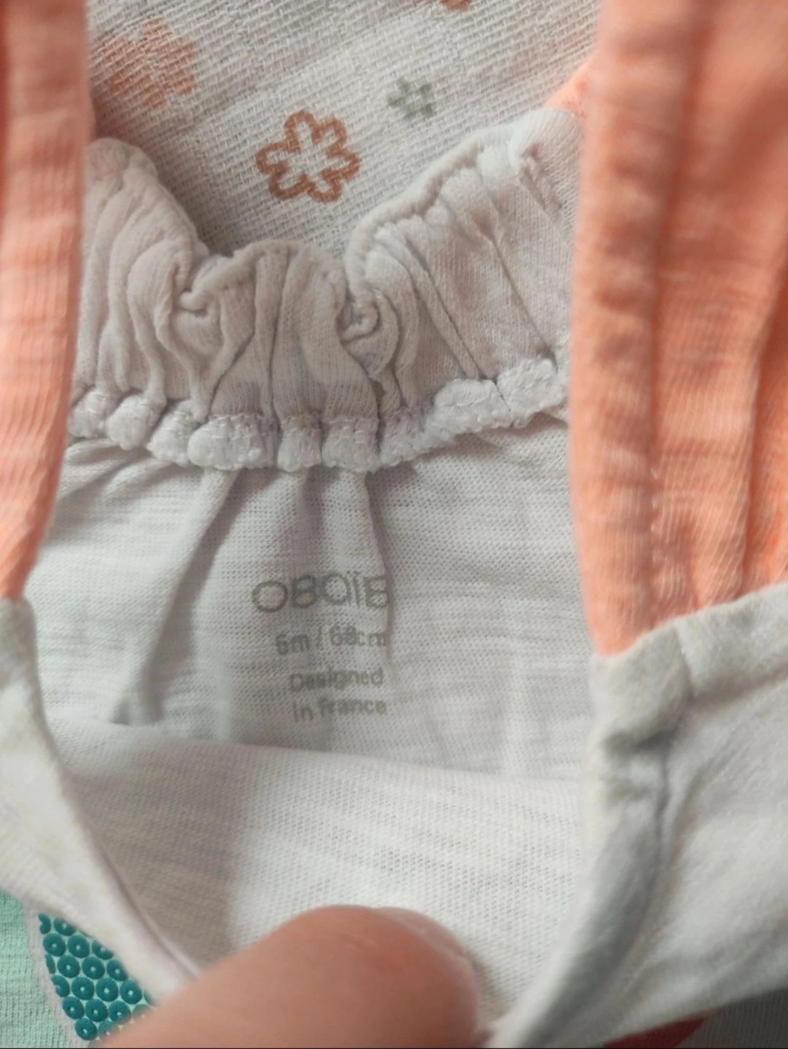 Lote de 3 camisetas de verano TAO y Obaïbi - Talla 6 meses - Muy buen estado – photo 8